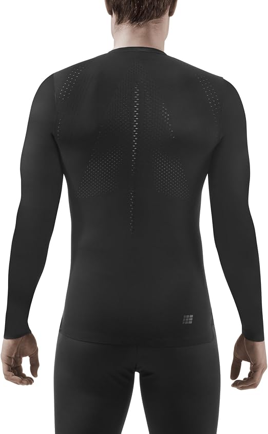 CEP Compression Active Ultralight Long Sleeve Men's Running T-Shirt (Black)