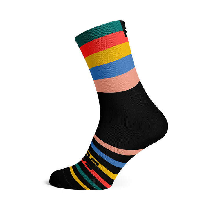 Sox Footwear Endurance Crew Unisex Running Sockss (Print)