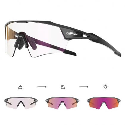Kapvoe DreamChaser Wings Sports Sunglasses (Red/Black)