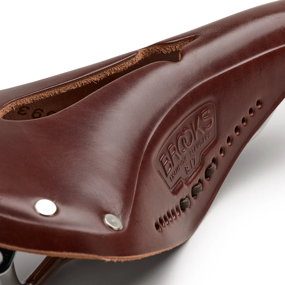 [Refurbished] Brooks B17 Carved Saddle (Brown)