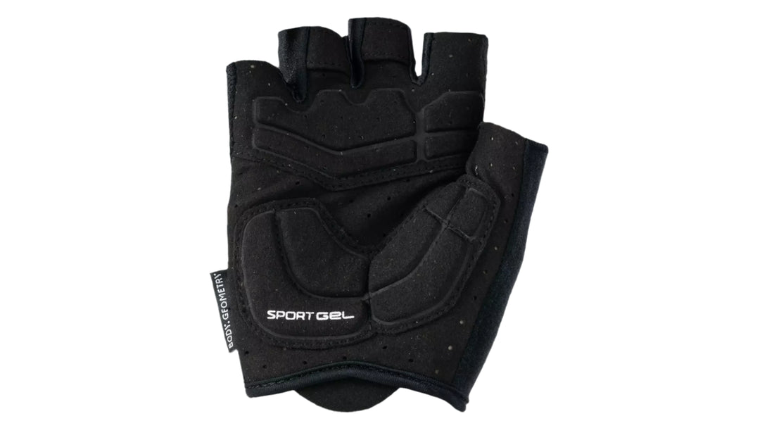 Specialized Body Geometry Sport Gel Men's Cycling Gloves (Black)