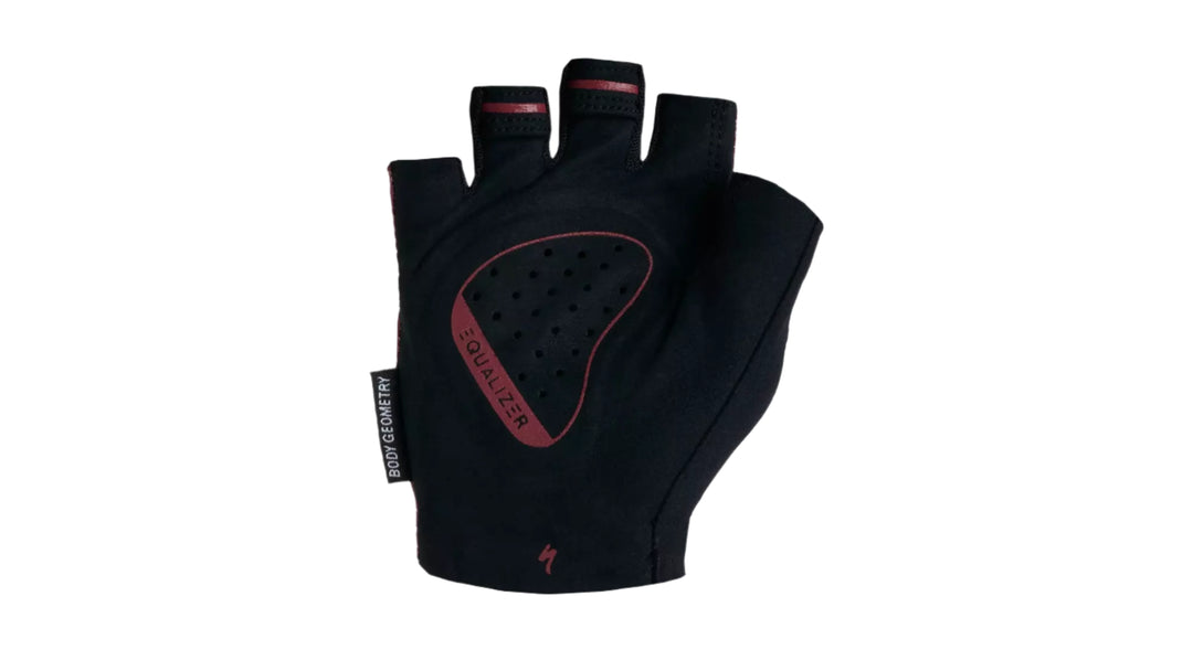 Specialized Body Geometry Grail Men's Cycling Gloves (Garnet Red)
