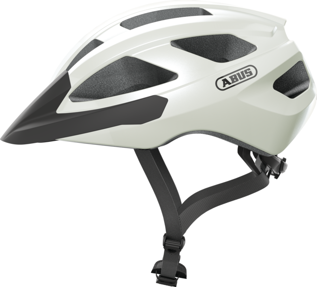 Abus Macator Road Cycling Helmet (Pearl White)