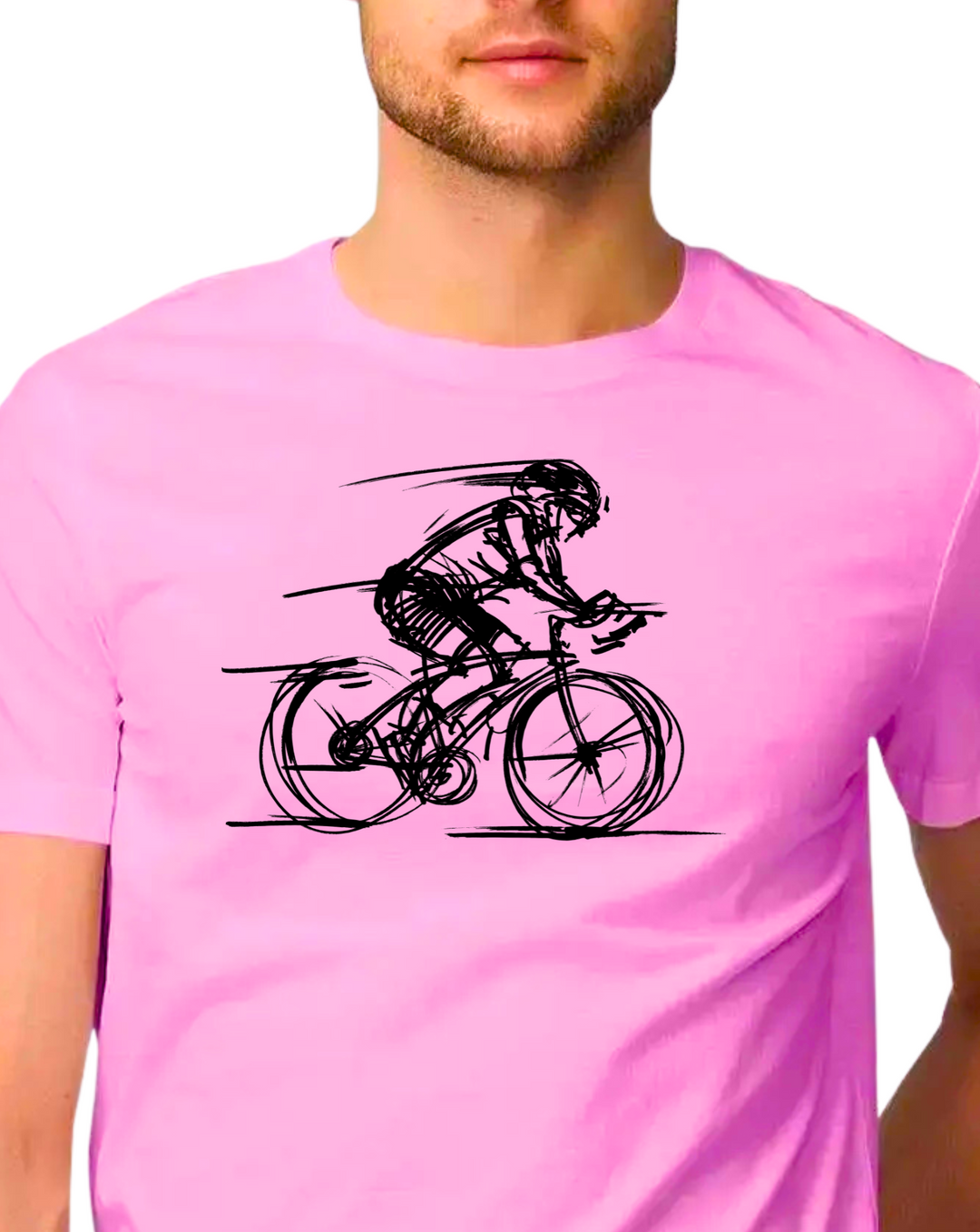 Sport Canvas Bike Sketch Classic Fit Unisex T-Shirt