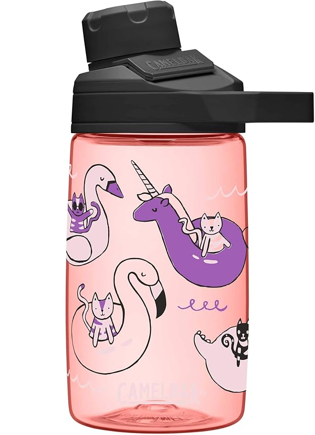 Camelbak Chute Mag Kids Bottle (Floatie Cats)