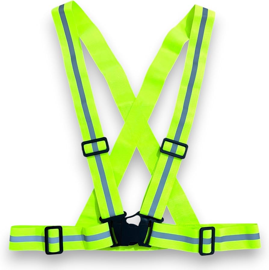 Hallmark Reflective Safety Harness Hi-Viz