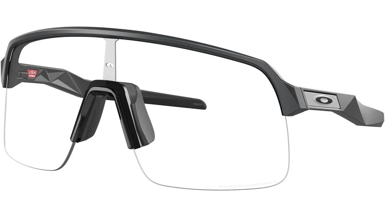 Oakley Sutro Lite Sport Sunglasses (Clear/Matte Black)