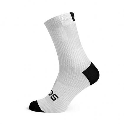 Sox Footwear Slight White Unisex Multi Sport Socks (Print)