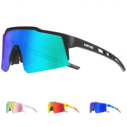 Kapvoe K9028 Kids Colour Sport Sunglasses (Blue/Black)