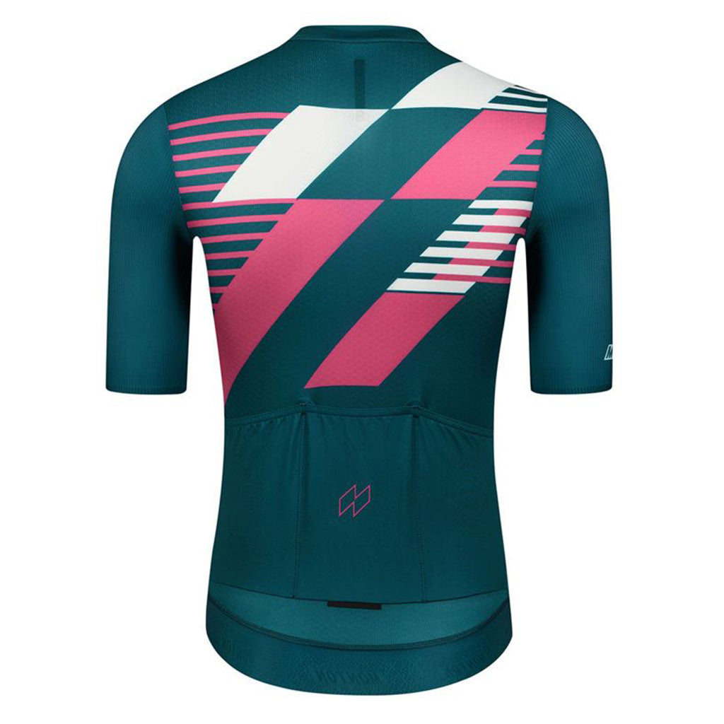 Monton Urban Plus U2 Men's Cycling Jersey (Lake Blue)
