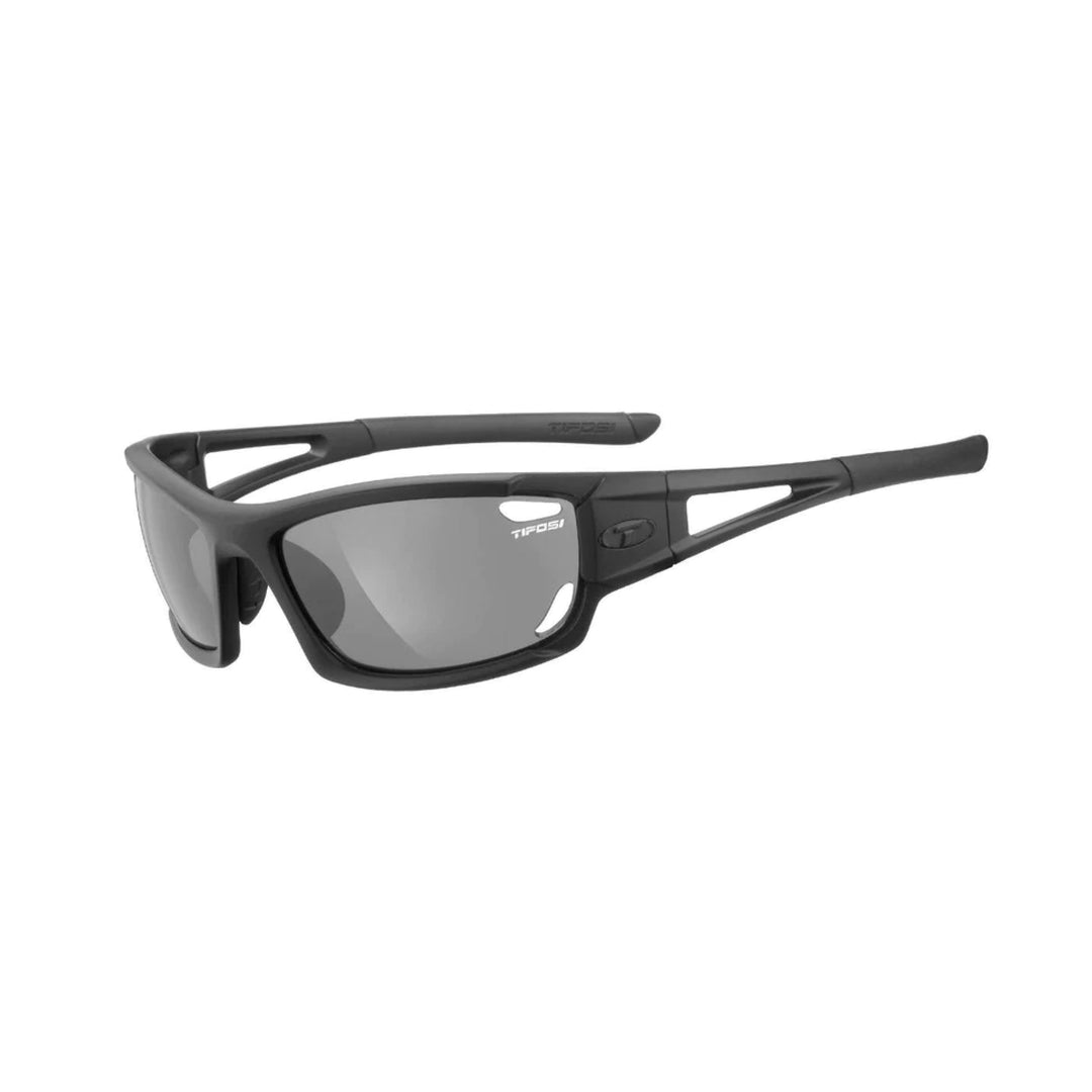 Tifosi Dolomite 2.0 Sport Sunglasses (Matte Black/Smoke AC/Red/Clear)