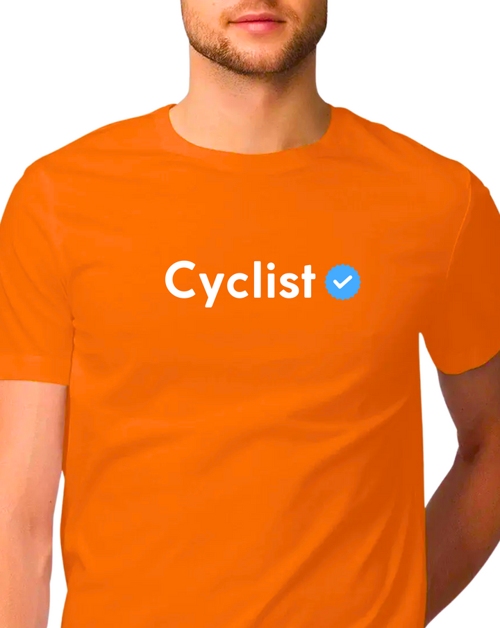Sport Canvas Verified Cyclist Classic Fit Unisex T-Shirt