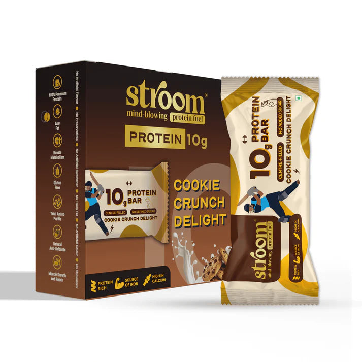 Stroom Cookie Crunch Delight 10g Protein Bar