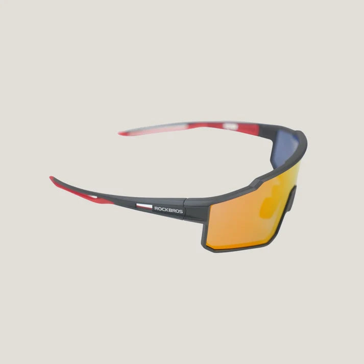 Rockbros Polarizing Sunglasses (Orange/Black)