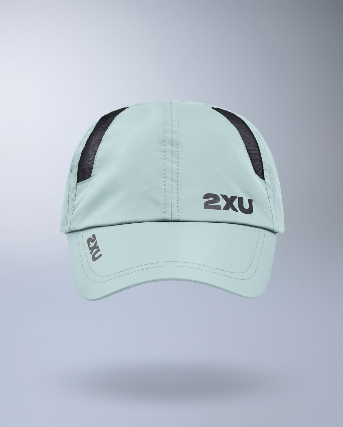 2XU UQ5685F Run Cap (Smoke Blue/Black)