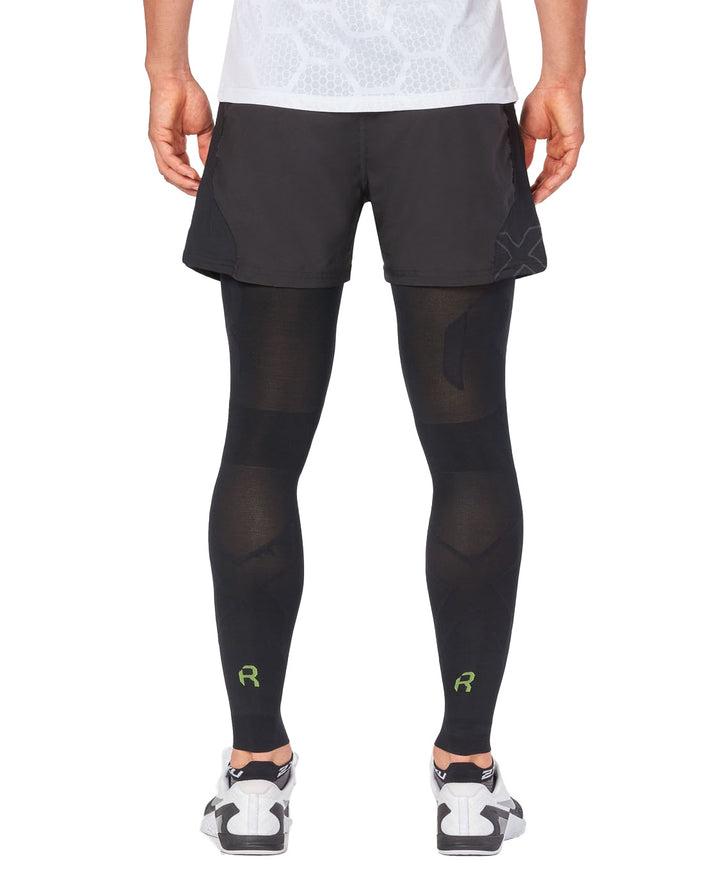 2XU UA4425B Recovery Flex Leg SLeeves (Black)