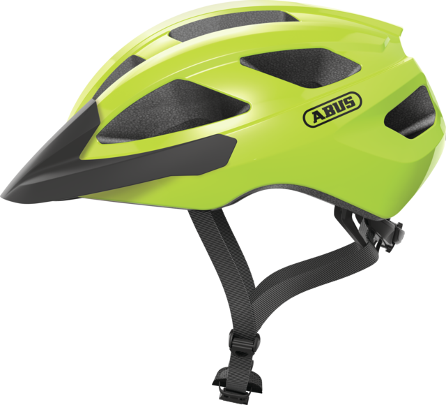 Abus Macator MIPS Road Cycling Helmet (Signal Yellow)