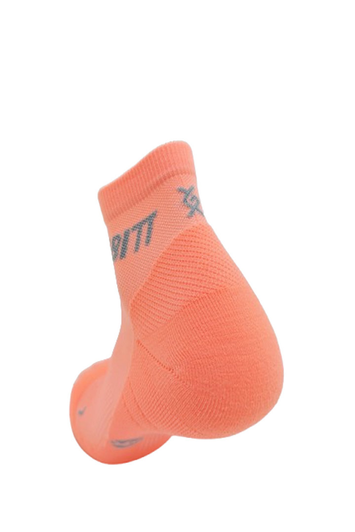 Gambitt Distance Low Cut Unisex Compression Socks (Coral)