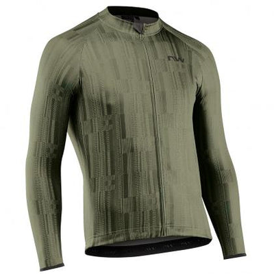 Northwave Blade 4 Long Sleeve Men's Cycling Jersey (Forest Green)