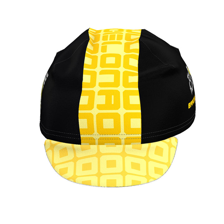 Santini TDF Grand Depart Barcelone Unisex Cycling Cap (Yellow)