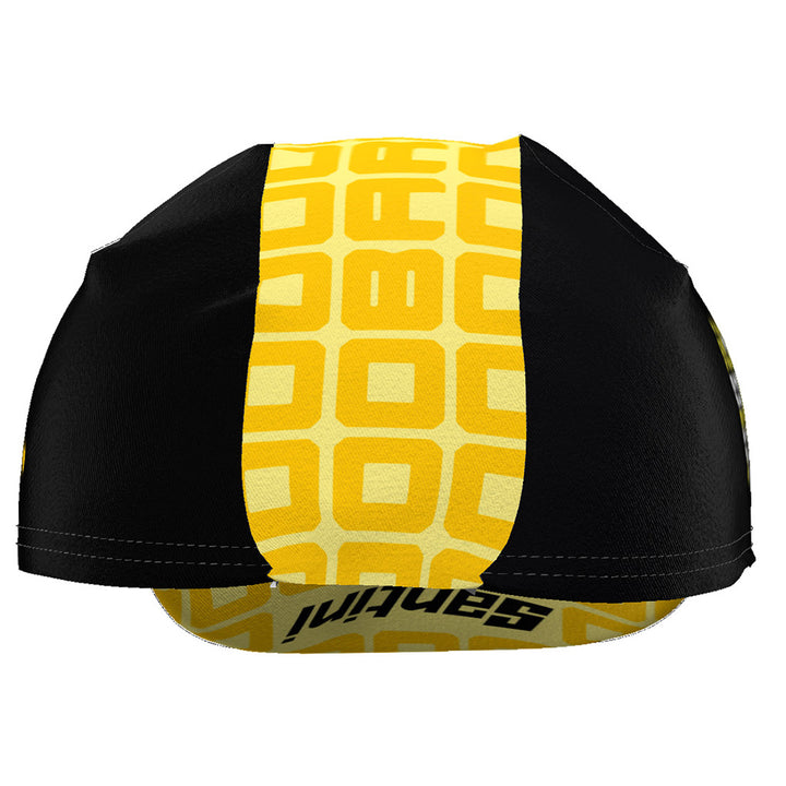 Santini TDF Grand Depart Barcelone Unisex Cycling Cap (Yellow)