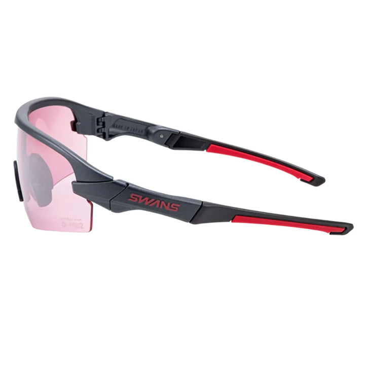 Swans STRIX-DA Sport Sunglasses (Silver/Ultra Rose Pink/Metalica Black)
