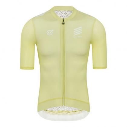 Skull Monton Monday II Men's Cycling Jersey (Canary Yellow)