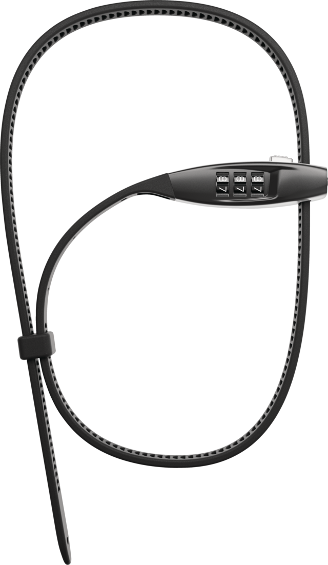 Abus Combiflex Travelguard 70 Lock (Black)