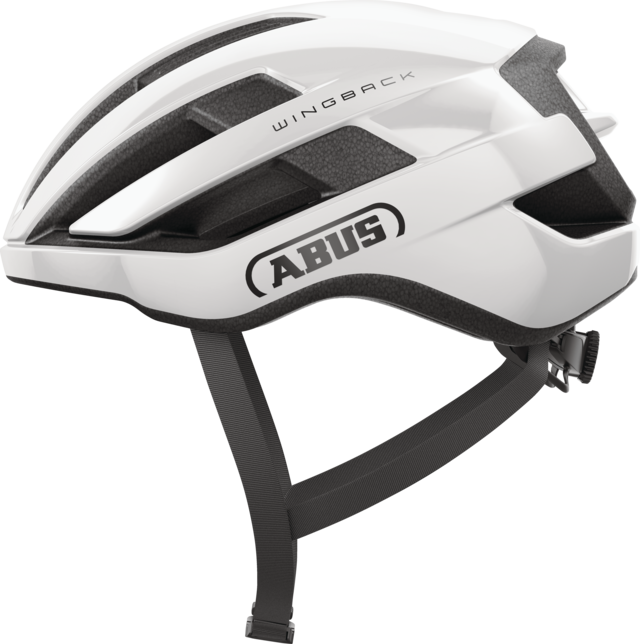 Abus Wingback Road Cycling Helmet (Shiny White)