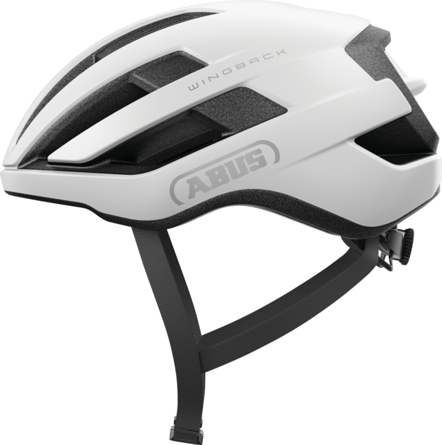 Abus Wingback Road Cycling Helmet (Polar White)
