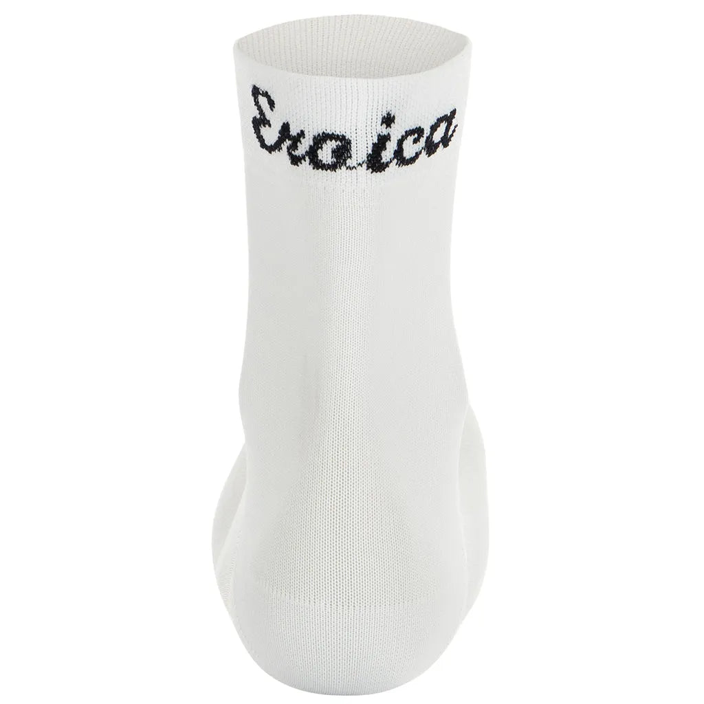 Santini Eroica Unisex Cycling Socks (White)