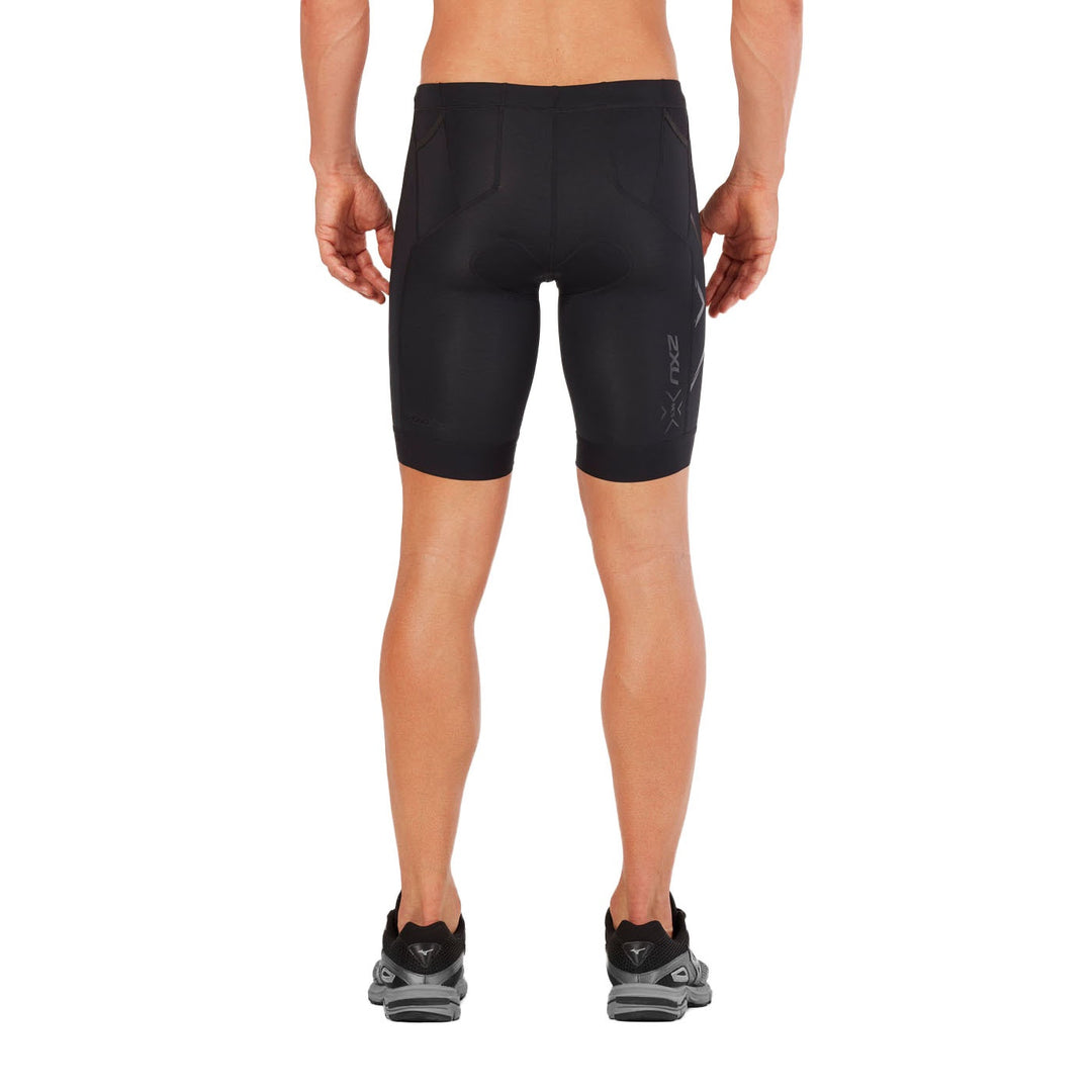 2XU Mt5520B Men's Compression Tri Shorts (Black/Black)