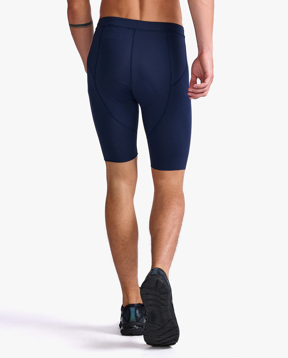 2XU MT6430B Aero 9 Inch Men's Triathlon Shorts (Midnight/Jade)