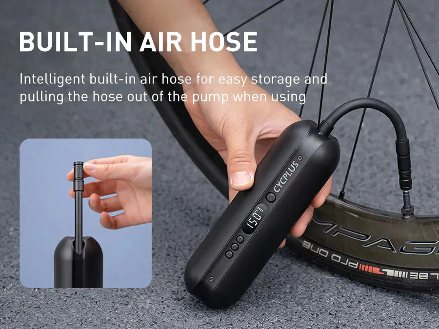 Cycplus A2 Air Electronic Pumps (Black)