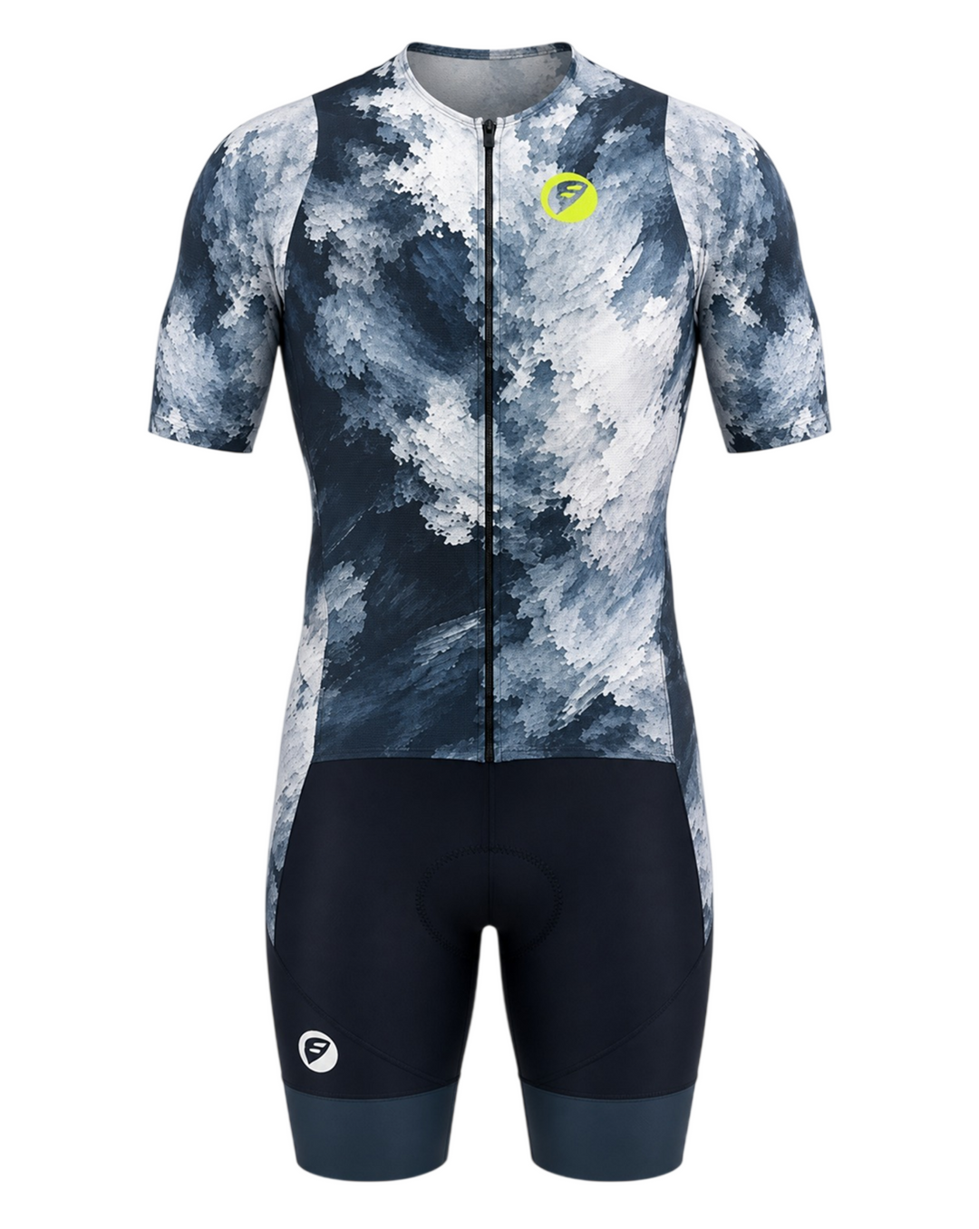 Apace Butterfly Volt Unibody Trisuit (Men's) (Smoke) - front