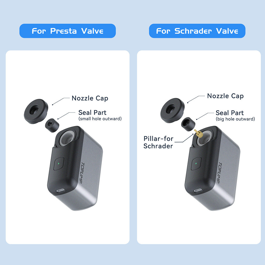 Topump AS200 Mini Electric Pump (Black)