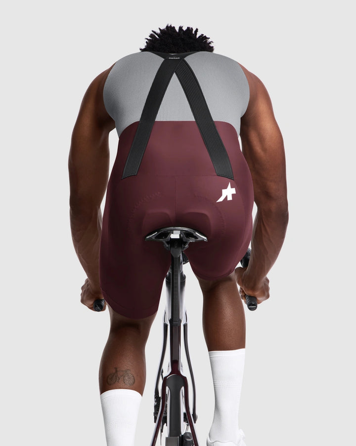 Assos MILLE GT S11 Men's Cycling Bib Shorts (Burgundy Red)