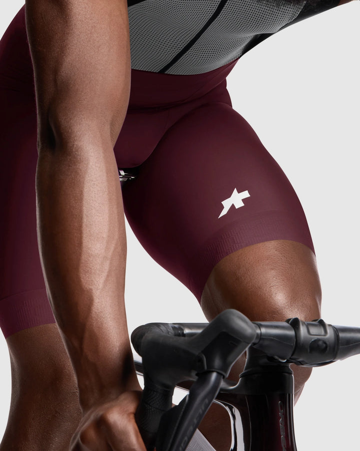 Assos MILLE GT S11 Men's Cycling Bib Shorts (Burgundy Red)