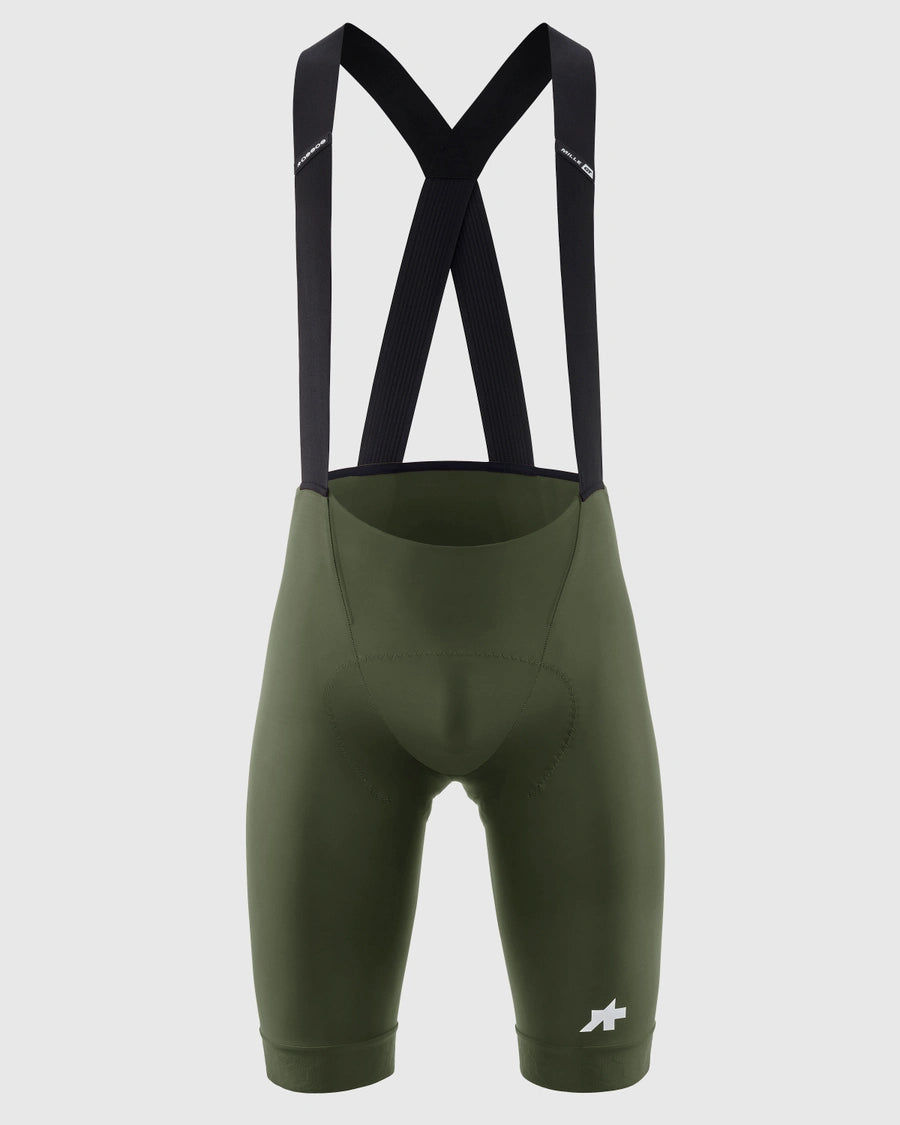 Assos MILLE GT S11 Men's Cycling Bib Shorts (Moss Green)