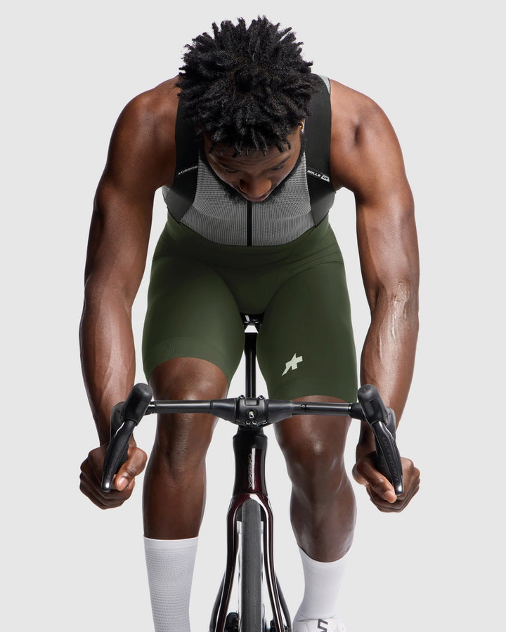Assos MILLE GT S11 Men's Cycling Bib Shorts (Moss Green)