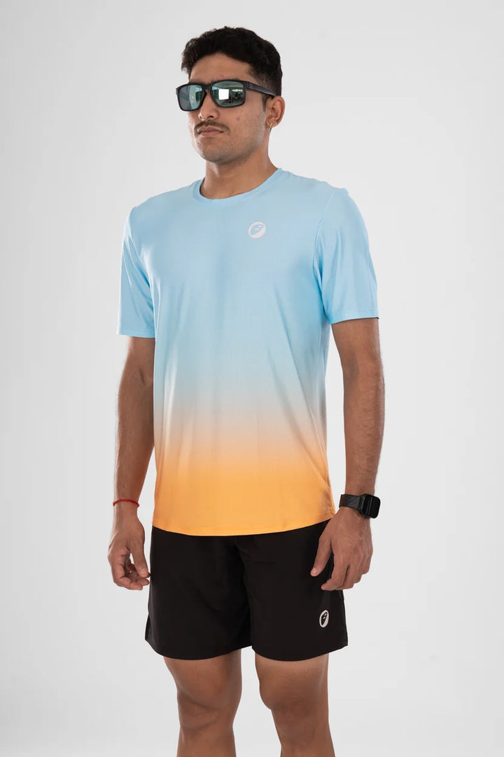 Apace Intense Men's Casual T-Shirt (Sunrise)