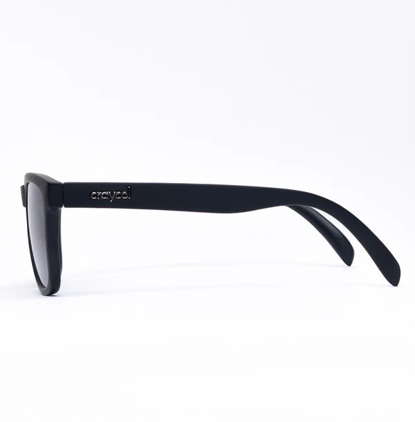 Craycol Dont Caw it a Comeback Sport Sunglasses (Black/Non-Reflective Gradient Grey)