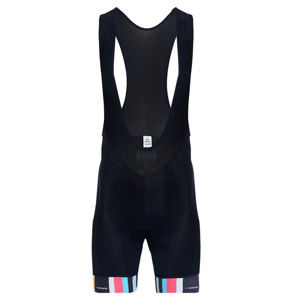 Heini Bozen 403 Men's Cycling Bibshorts (Black/Print)