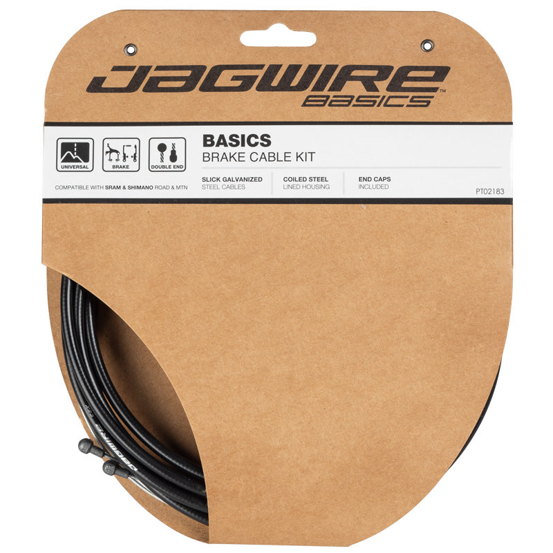 Jagwire Basics Brake Cable Kits (Black)