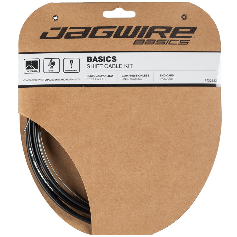 Jagwire Basics Shift Cable Kits (Black)