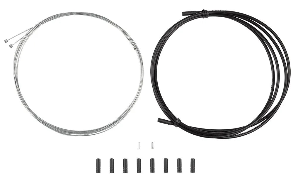 Campagnolo Shift Cable Kit By JAGWIRE - 2 Slick Stainless Steel Cables & 2 Silver Tips Campagnolo Shift Cable Kit By JAGWIRE - 2 Slick Stainless Steel Cables & 2 Silver Tips