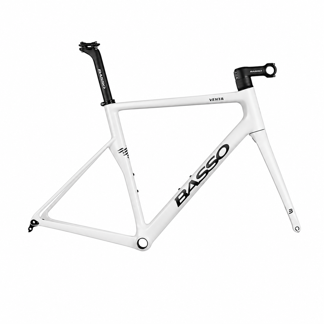 Basso Venta R Disc Frameset (White)
