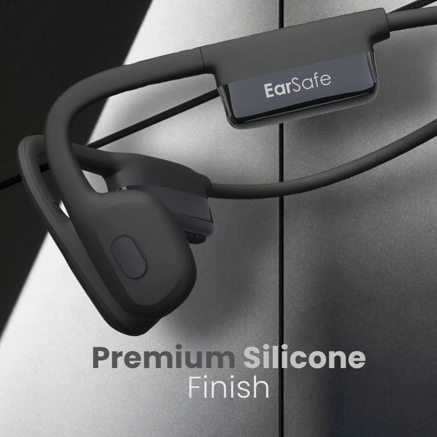 NG EarSafe Pro Mini Open Ear Bone Conduction Headphones (Black)