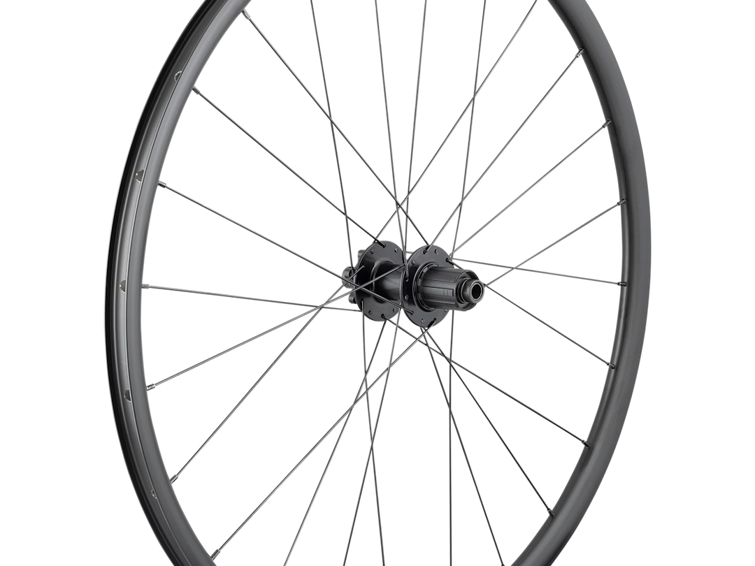 [Open Box] Bontrager Paradigm SL Aluminium Tubeless Ready Disc Brake Wheel - Shimano Hyperglide (Black)