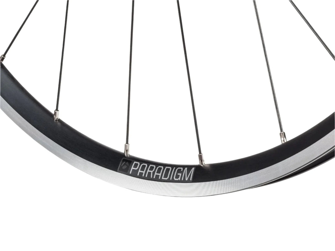 [Open Box] Bontrager Paradigm TLR Aluminium Tubless Ready Disc Brake Wheel - Shimano (Black)